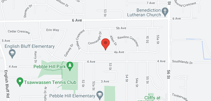 map of 5301 4A AVENUE